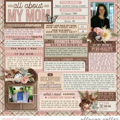 All About My Mom