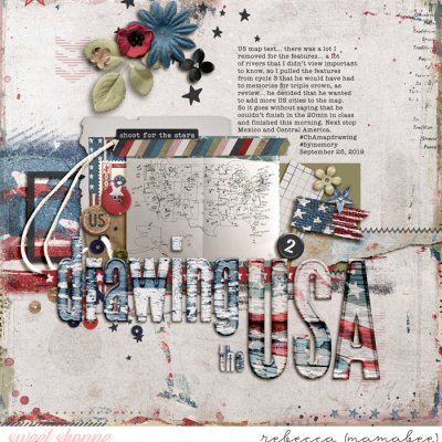 Drawing the USA