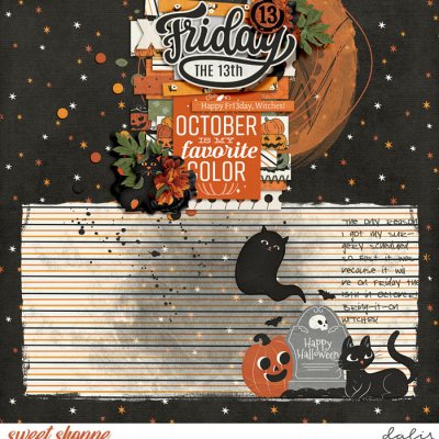 Friday the 13th, My fav color challenge