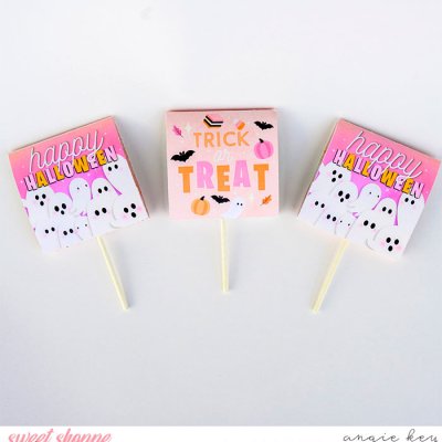 Sweet & Spooky Lollipop Covers
