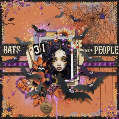 Bats over people