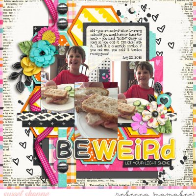 Be weird