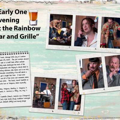 Early One Evening at the Rainbow Bar and Grille