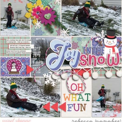 joy in the snow