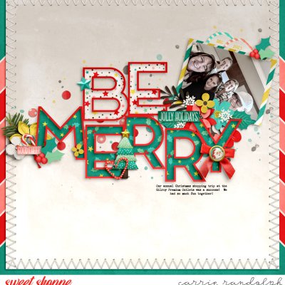 BE MERRY