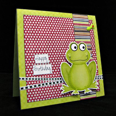 Lil' Froggy (Hybrid Birthday Card)