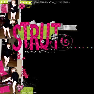 Strut Your Stuff (Jan 6th Cookie)