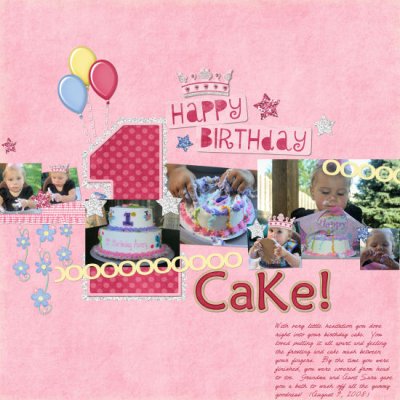 1st Birthday Cake