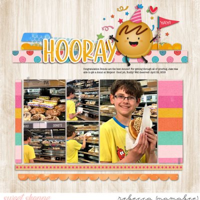 Hooray donut