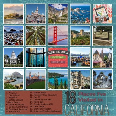 18 Places in California