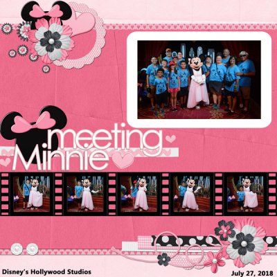 Meeting Minnie Mouse