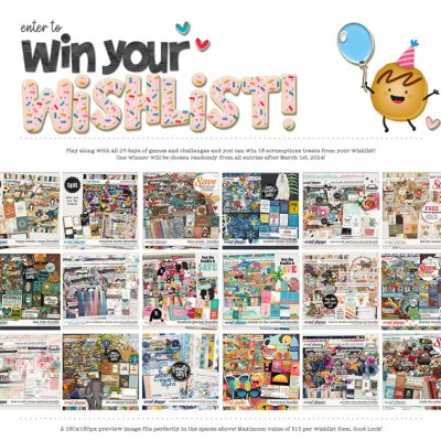 Win Your Wishlist Feb 2024