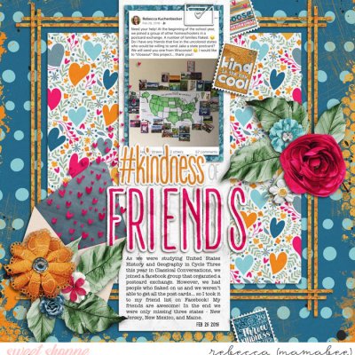 Kindness of friends