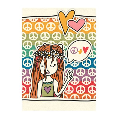 Hippie Girl Gift