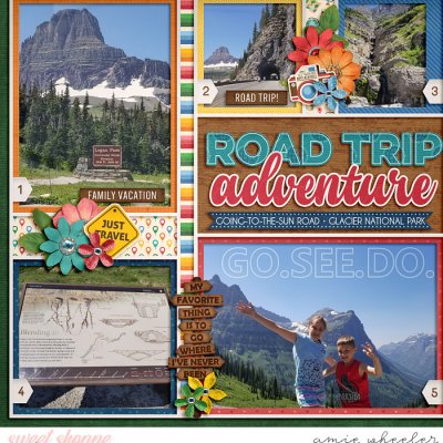 Road Trip Adventure Left