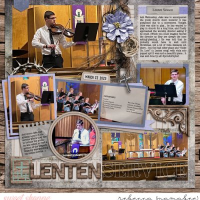 Playing for Lent