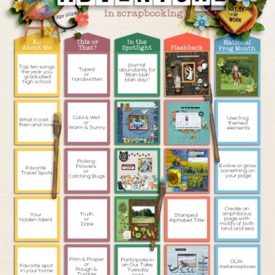 April Layouts
