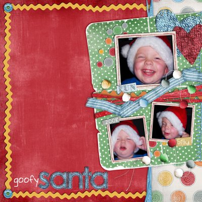 Goofy Santa