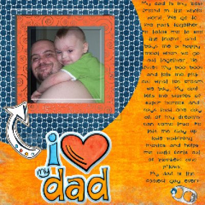 I love my dad