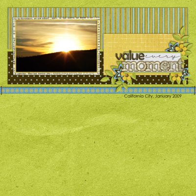 Value Every Moment