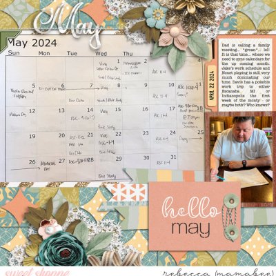 May's Calendar