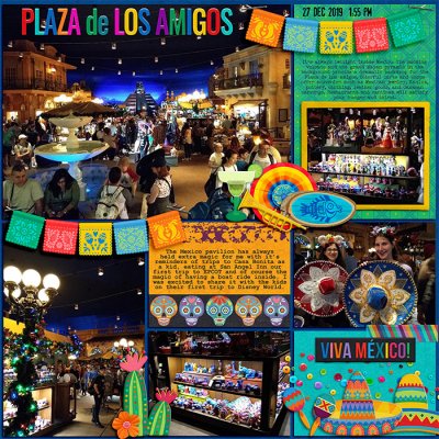 EPCOT Mexico - Plaza de Los Amigos