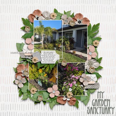 CYOA - May24 - Scrap Your Garden - My Garden Sanctuary