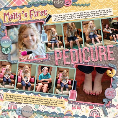 Molly's First Pedicure
