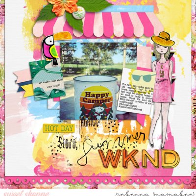 hot summer weekend