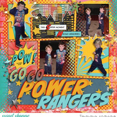 go go power rangers