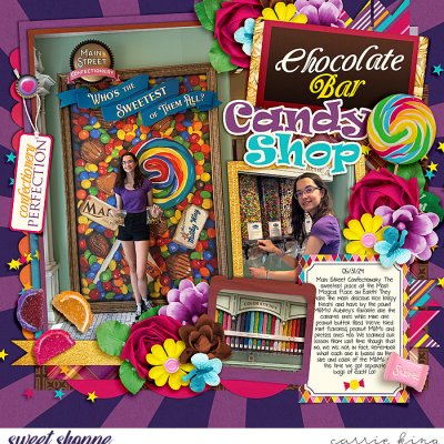 Summer Scrap-A-Thon: July 21: Candyland
