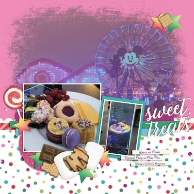 Sweet Treats at the World of Color Dessert Party