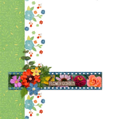 Scattergories Layout (Flower Garden)