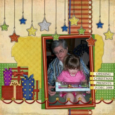 Opening Christmas Presents