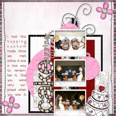 Cake topping