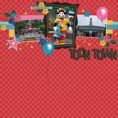 Toon Town at Disneyland