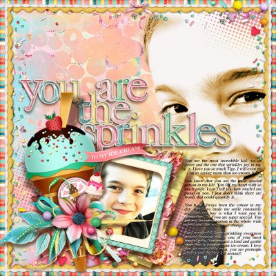 YOU ARE THE SPRINKLES TO MY ICE CREAM