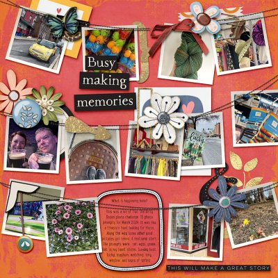 busy making memories