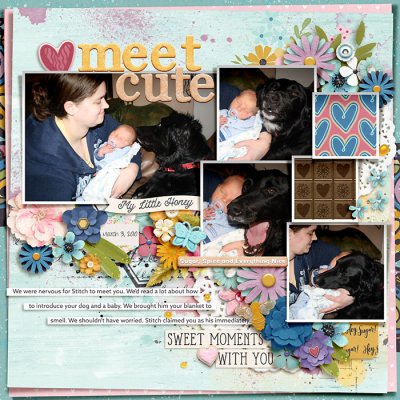 Baby and Dog Meet