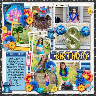 Macie's 8th Birthday
