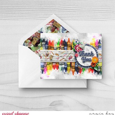 School-themed Thank You Card