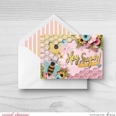 Hey, Sugar! Greeting Card