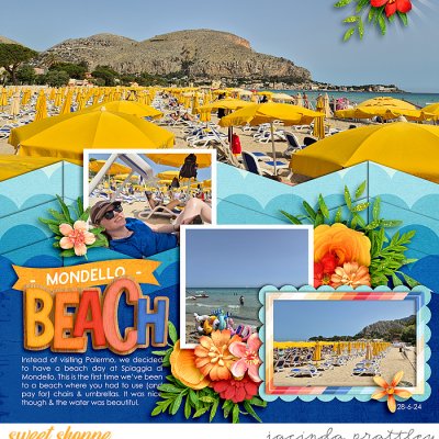 Mondello beach