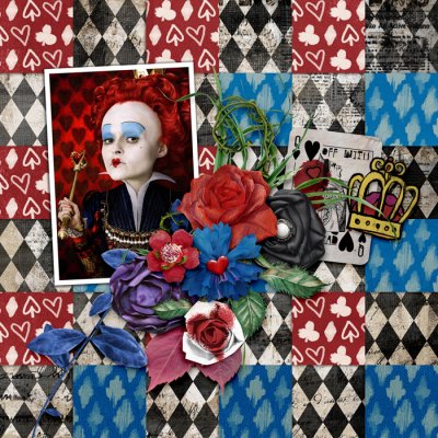 Queen of Hearts Checkers Challenge