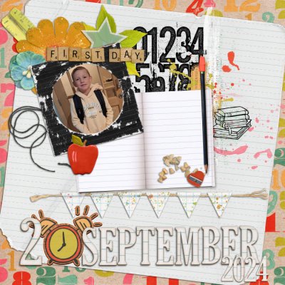 2 September terug naar school , Jakke en Jarre