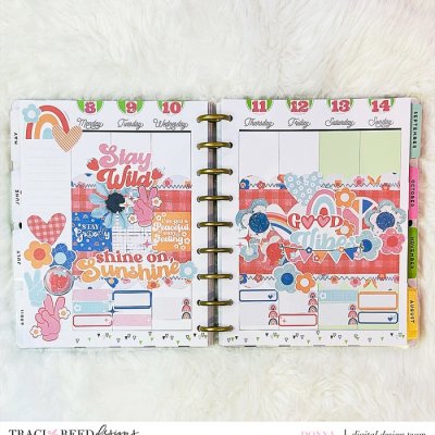 Flower child_weekly spreads