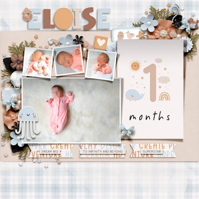 Eloise 1 month