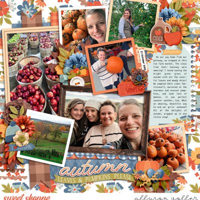 Autumn leaves & pumpkins please