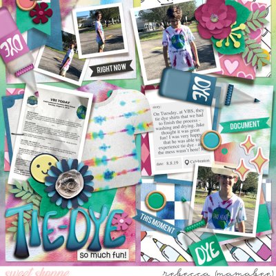 vbs tie dye shirts