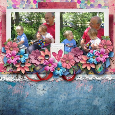 In the Garden with Grandpa